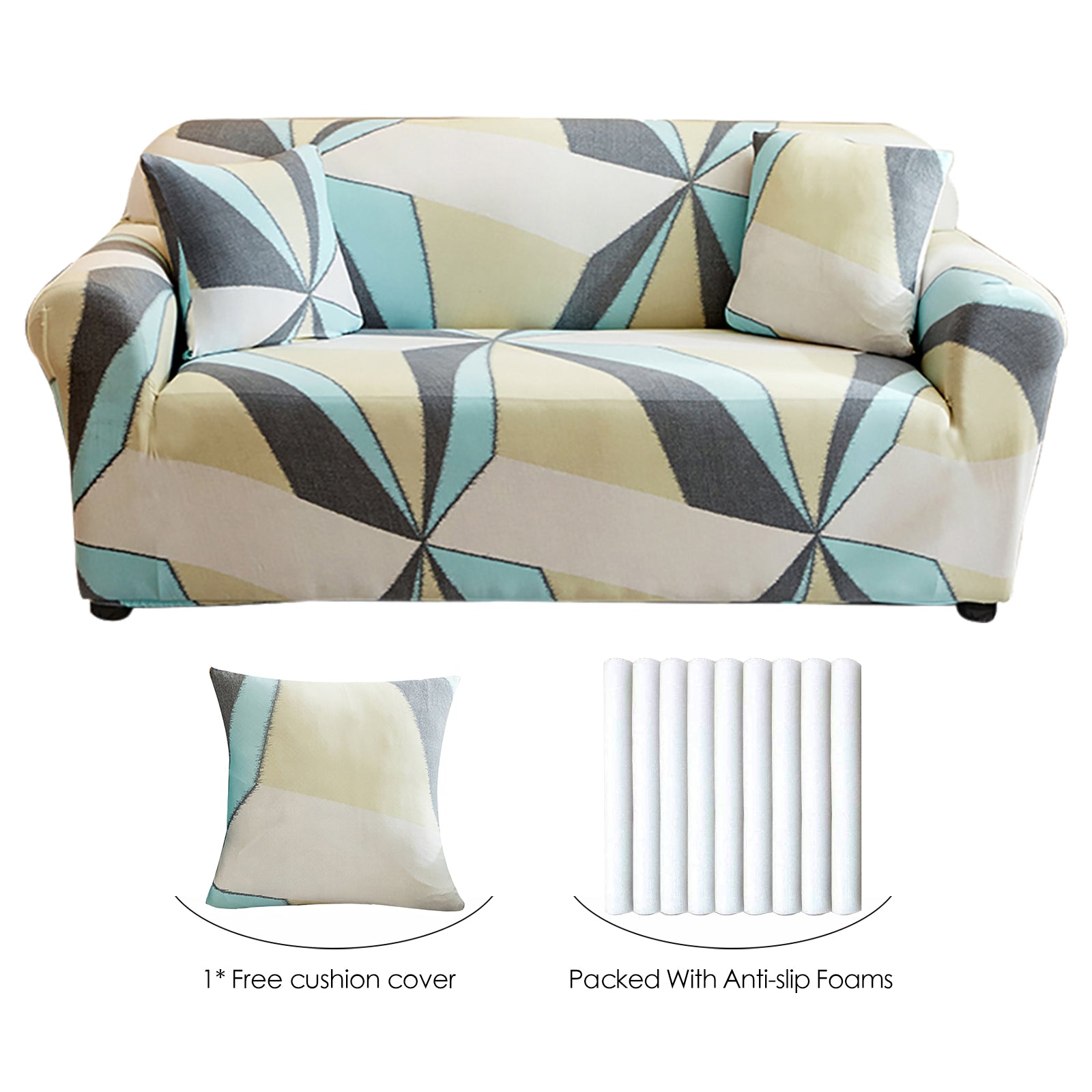 Stretch Sofa Cover (Irregular Geometry)