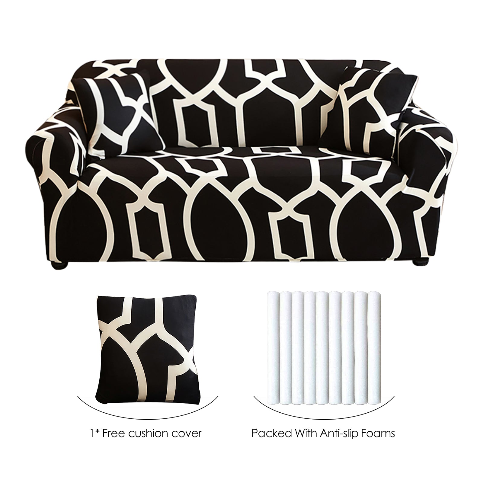 Stretch Sofa Cover (Pattern-TS57)