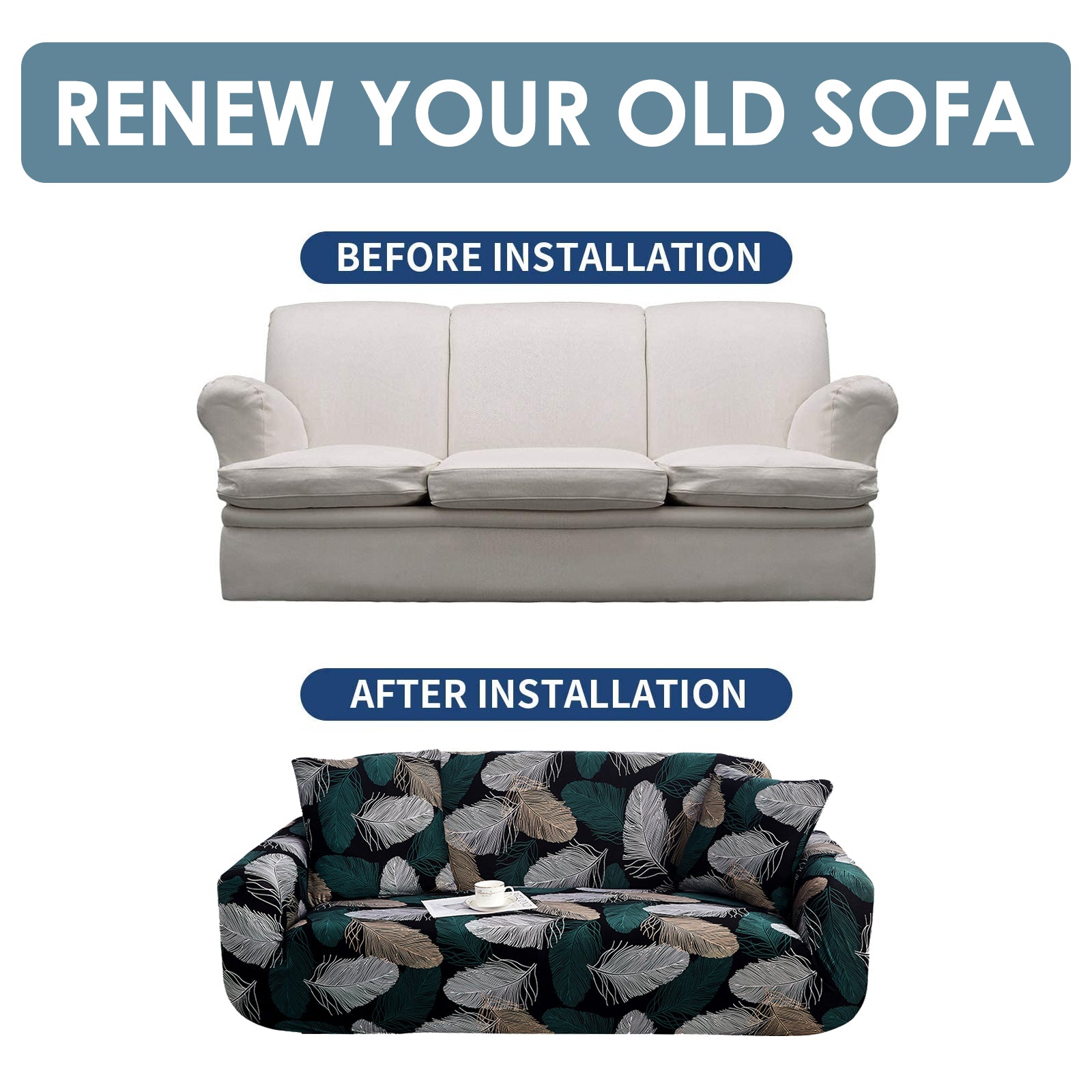 Stretch Sofa Cover (Pattern-TS50)