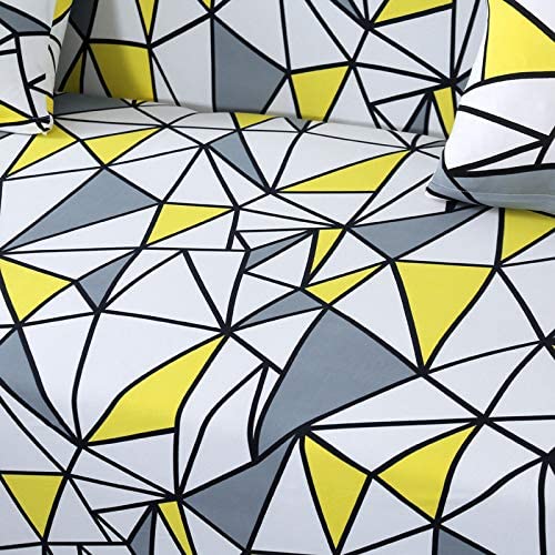 L-Shaped Stretch Sofa Cover Printed Couch Covers Slipcovers for L-Shape Sofas Universal Elastic Furniture Protector with 2 Free Pillowcase