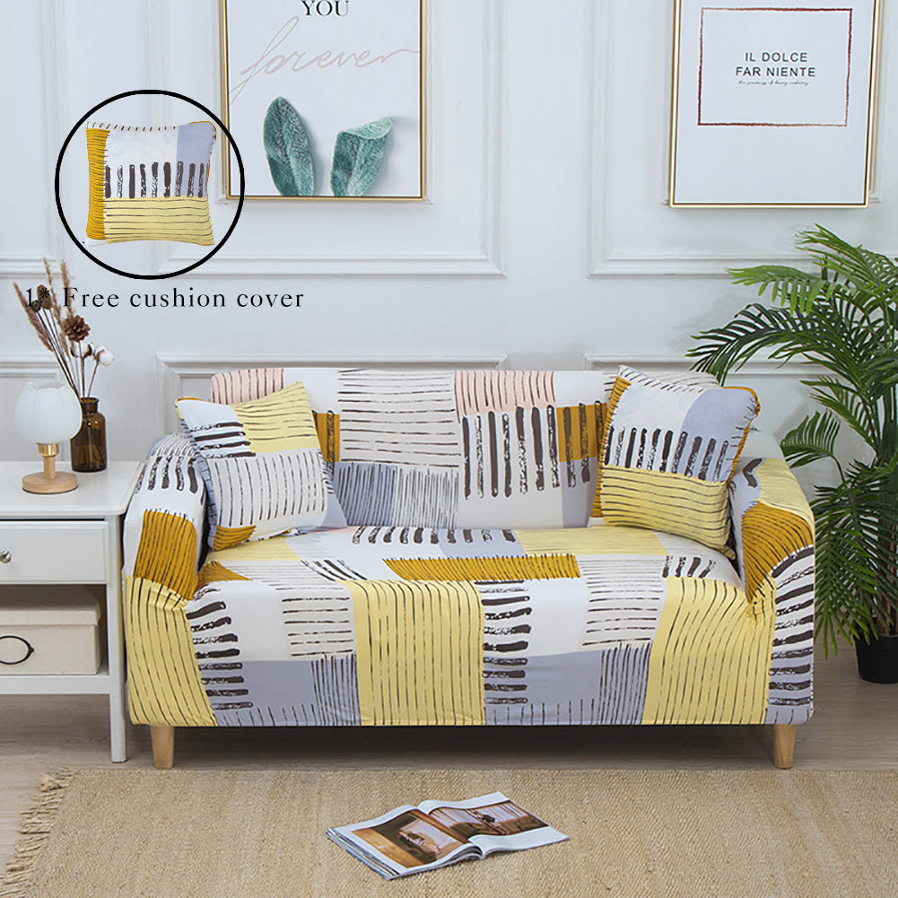 Stretch Sofa Cover (Pattern-TS48)