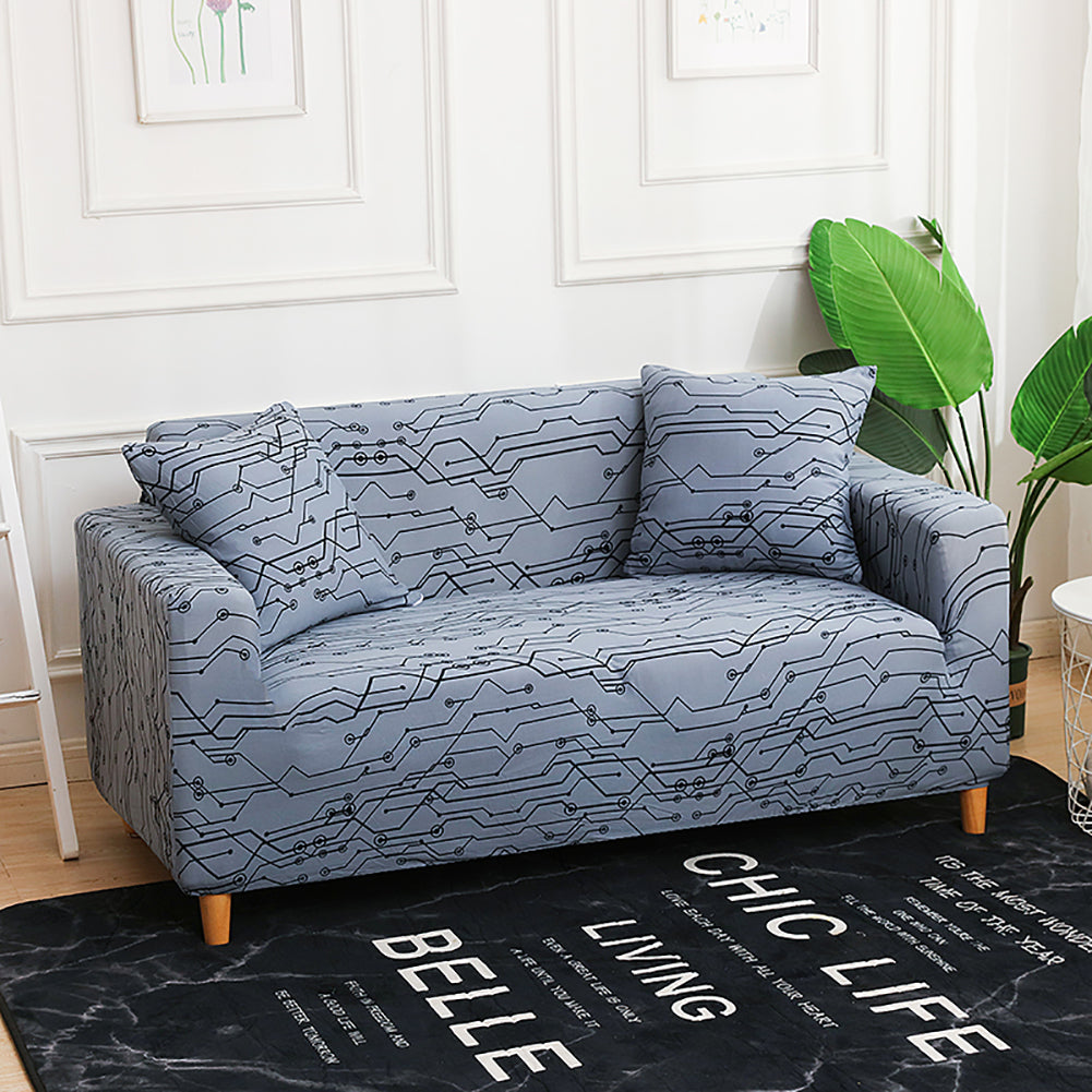 Stretch Sofa Cover (Pattern-TS47)