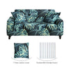Stretch Sofa Cover (Palm Leaves)