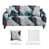 Stretch Sofa Cover (Colorful Rhombus)