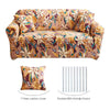 Stretch Sofa Cover (Golden Flower)