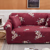 Stretch Sofa Cover (Red Bouquet)