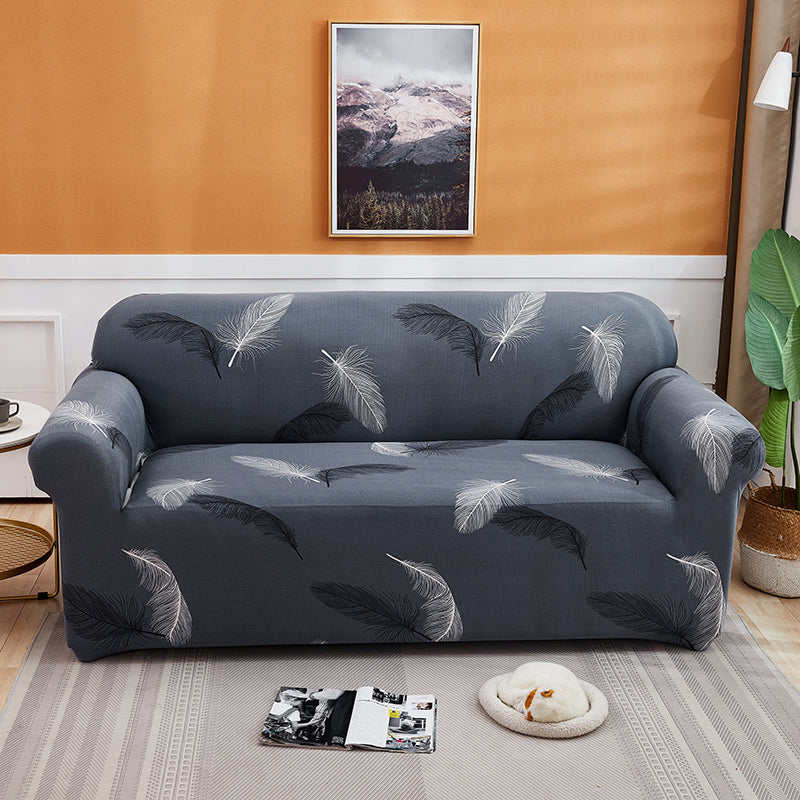 Christmas Couch Cover Printed Sofa Cover Stretch Spandex Furniture  Protector