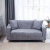 Stretch Sofa Cover (Grey Stripes)